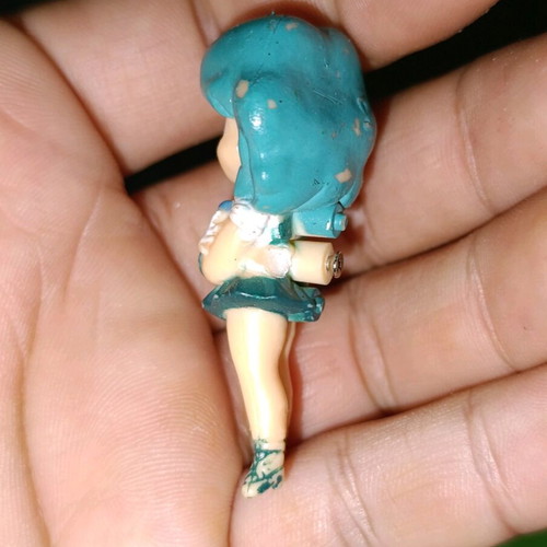 Sailor Neptune small plastic figure used from Sailor Moon