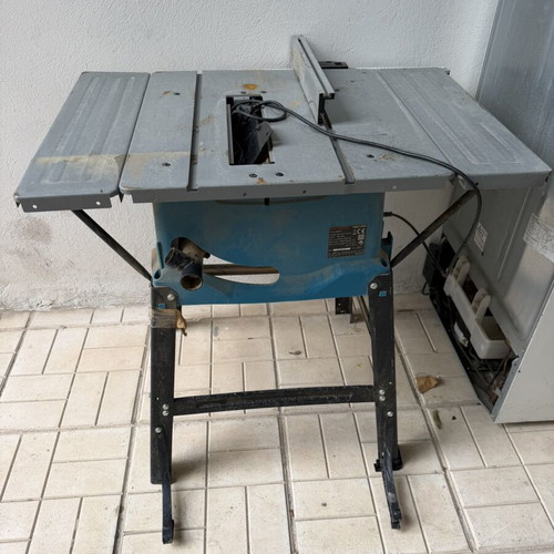 BULLE bench table saw 1800W 5000rpm used, missing blade and screw