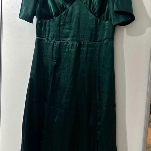 Maxi dress cypress green L like new