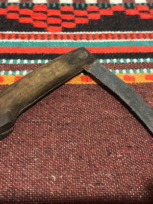 Vintage πτυσσόμενο μαχαίρι μεταχειρισμένο, τέλη 19ου αρχές 20ού αιώνα, 28εκ