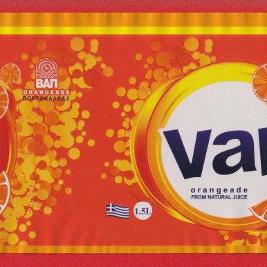 VAP soft drink labels and caps used, set… - € 10,00