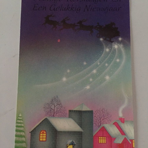 Christmas postcards new, pack of 10