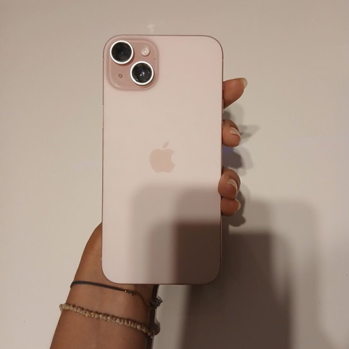 iPhone 15 Plus pink like new, 128GB, Apple iOS