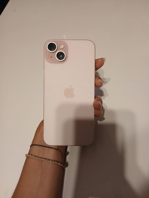 iPhone 15 Plus pink like new, 128GB, Apple iOS