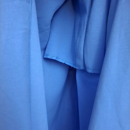 Blue One-Piece Jumpsuit like new, elastic waist, shorts inside