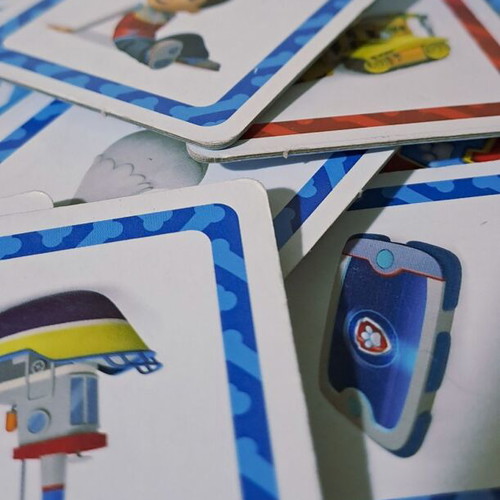 Paw Patrol Memory Game used, for 2-4 players 3+ years