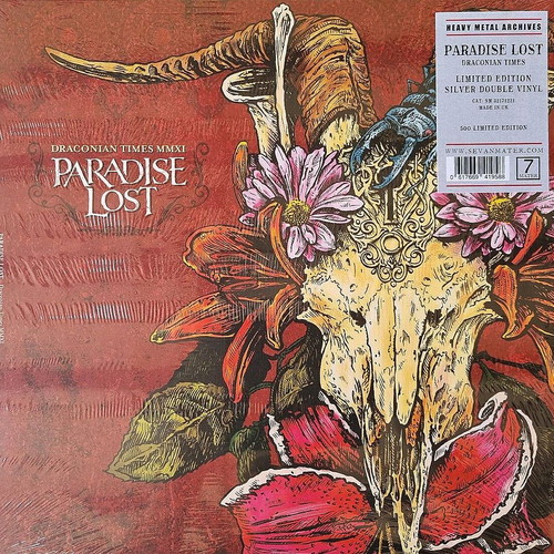 Paradise Lost Draconian Times MMXI 2LP vinyl new, limited edition 500 copies