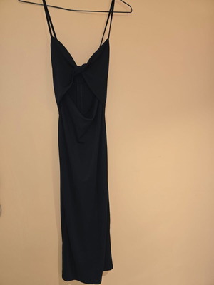ZARA fitted dress with underbust cutout, like new, size M