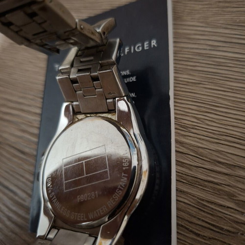 Tommy Hilfiger West F90281 men's watch stainless steel used, full set