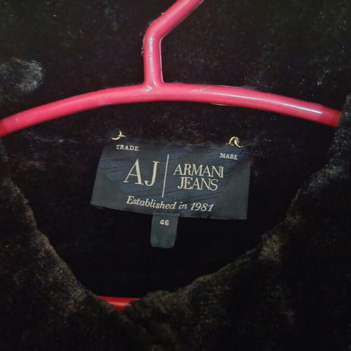 Armani Jeans women's jacket like new with fur lining size 46