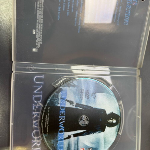 Underworld DVD used with Greek subtitles