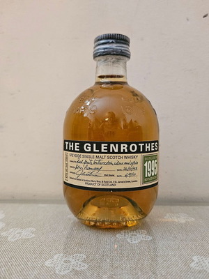 Glenrothes 1995-2011 whisky miniature new, 100ml 43%