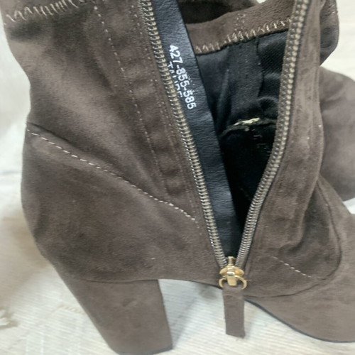 Voi & Noi women's ankle boots, brown suede, size 39