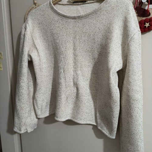 Zara knitted set like new, crop top and midi skirt beige