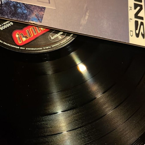 Scorpions Crazy World LP used, 1990 hard rock album