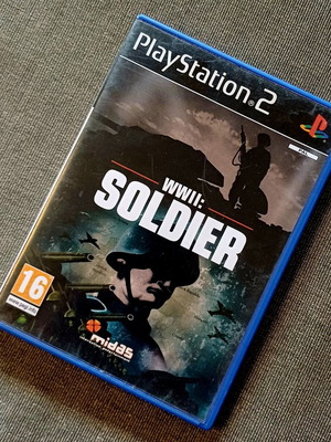 WWII Soldier PS2 game used, complete