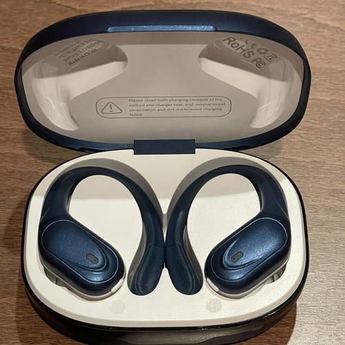 BX17 wireless sports headphones with charging case