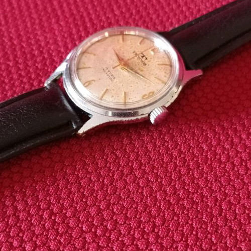 Vintage Technos men's winding watch used