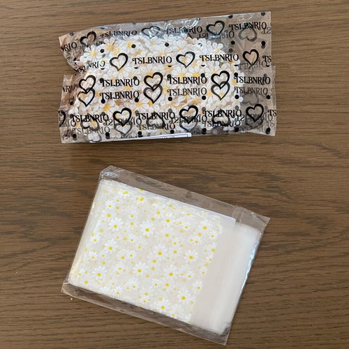 Daisy ribbon and bags new, 3 meters and 20 pieces