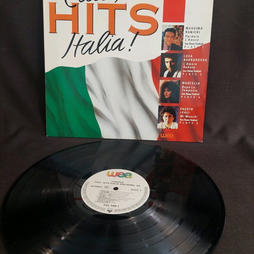 Ciao Hits Italia San Remo vinyl used, rock