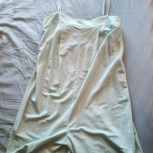 Zara one-piece bermuda jumpsuit like new, mint color, size M