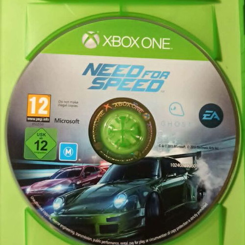 Need for Speed Xbox One game used