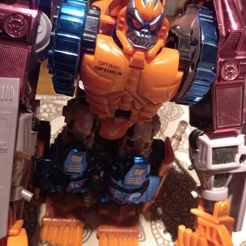Transformers figures used with missing parts