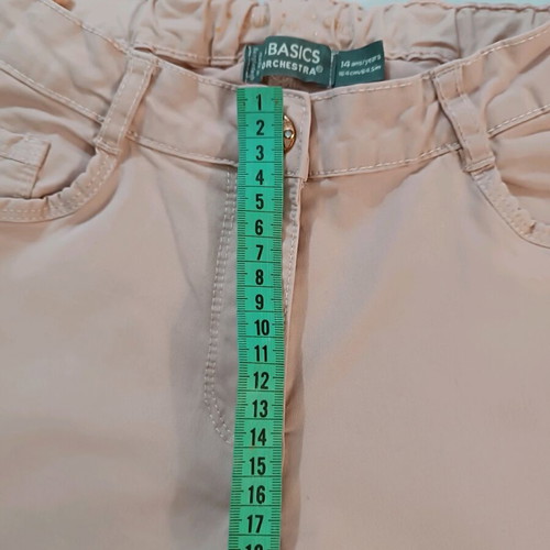 Girls' pink skinny Orchestra pants like new, size 14 years