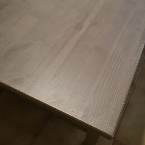 Hemnes IKEA coffee table, light brown pine wood