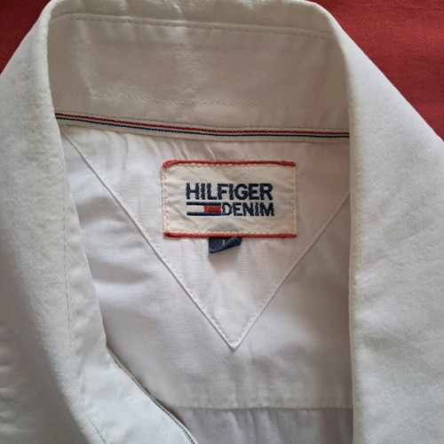 Tommy Hilfiger shirt used, white, size L