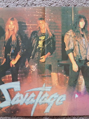 Savage Metal Hammer posters, set of 3