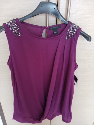 Attitude purple blouse new, size XS