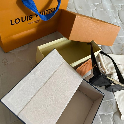 Louis Vuitton sunglasses, elegant black design