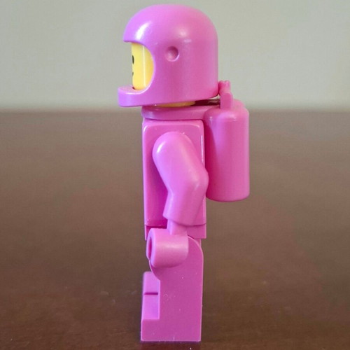 Lego Classic Space Dark Pink Lenny minifigure like new