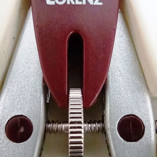 Vintage Lorenz precision metal compass set with extension and case like new
