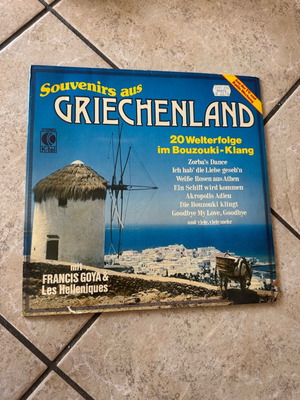 Rare Souvenirs aus Griechenland vinyl record, like new condition