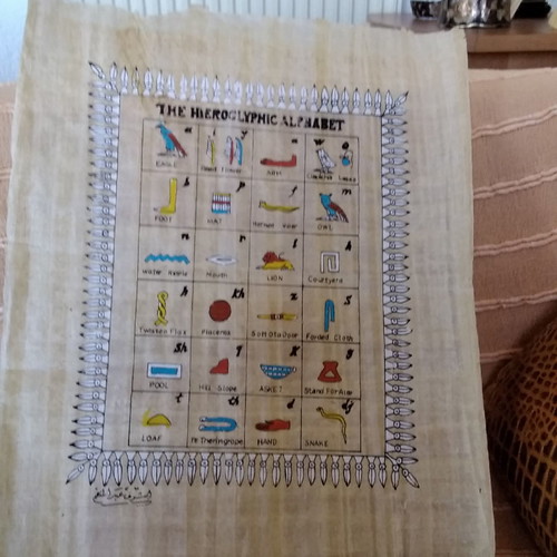 Papyrus Egypt used with Egyptian images