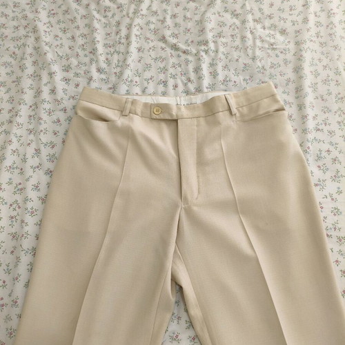 Ecru men's pants classic fit like new