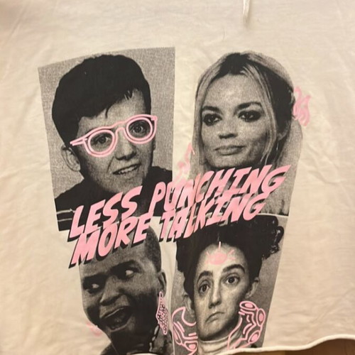 T-shirt used, white, size XS