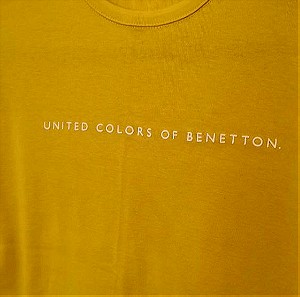Κίτρινη μπλούζα united colors of benetton