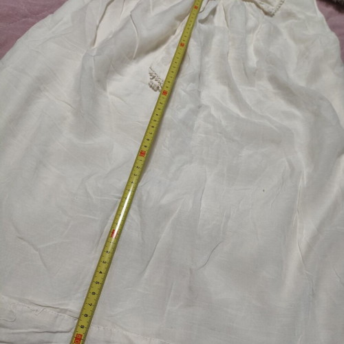 Cream dress used, very good condition