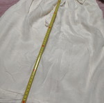 Cream dress used, very good condition