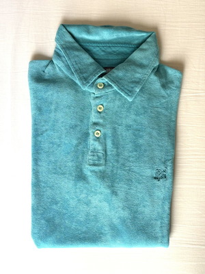 Vilebrequin turquoise men's polo shirt like new XXL