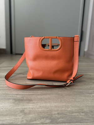 Twinset orange women's shoulder bag