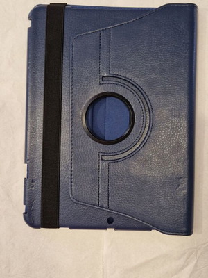 Fintie 360 Degree Rotating Tablet Case Blue for Tablets up to 24.5x17.5 cm
