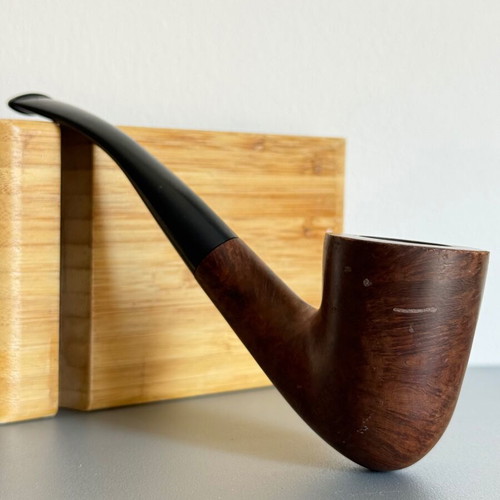 Dr Grabow Hillcrest Tobacco Pipe used, vintage bent briar with White Spade