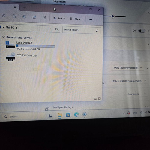 Laptop Lenovo ideapad 300 μεταχειρισμένο με Windows 11, 4GB RAM, 500GB HDD