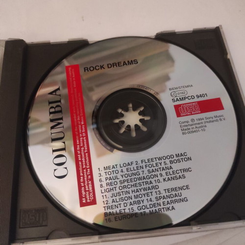 Rock Dreams CD like new, classic rock ballads