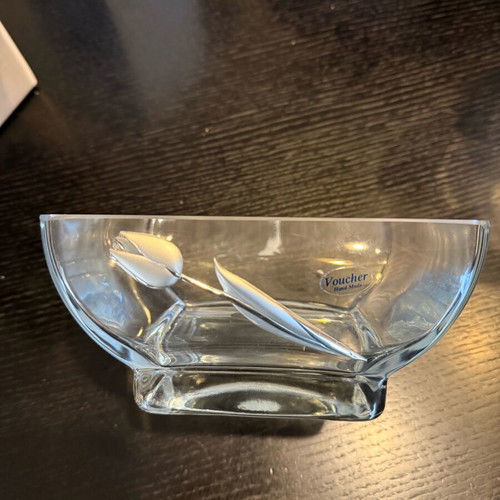 Fountain bowl with silver detail new