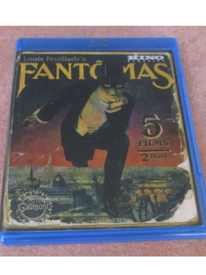 Fantômas Blu-ray σαν καινούργιο, αμερικάνικη έκδοση region A